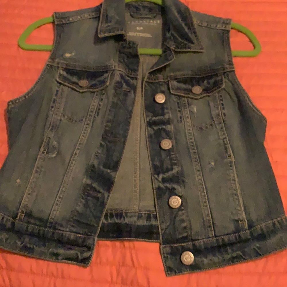 Denim vest
